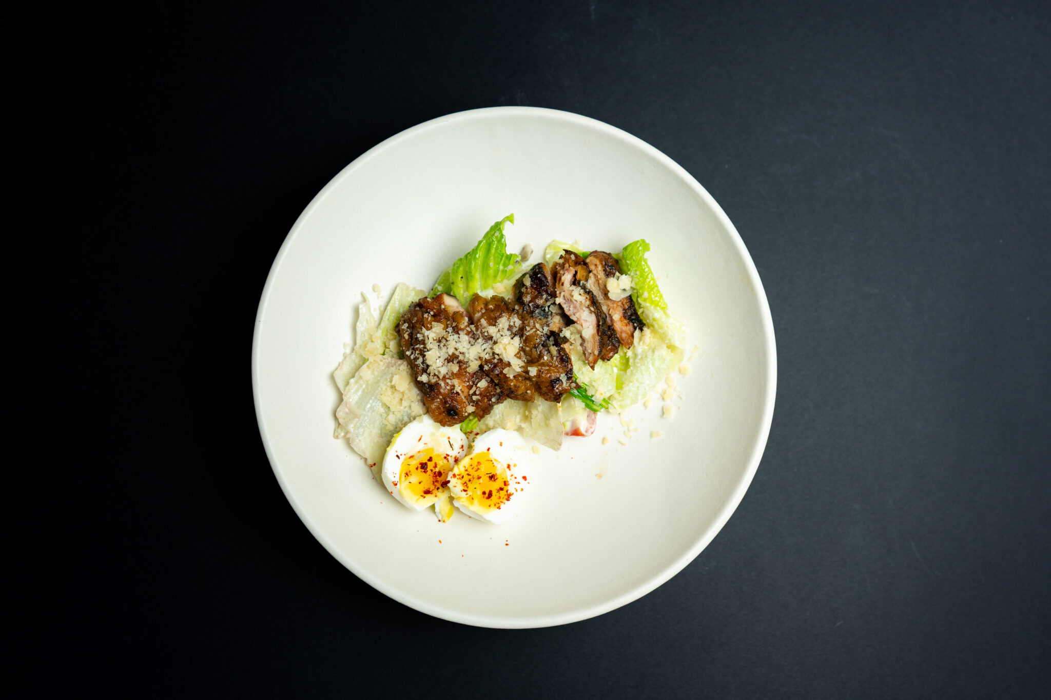 Caesar with BBQ chicken Smoked BBQ